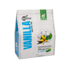 حبه بدون شکر 300 گرم وانیل بیلو Below