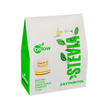 شیرین کننده اریتریتول و استویا مخصوص آشپزی 210 گرمی بیلو   Below