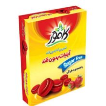 آبنبات توت فرنگی بدون قند و رژیمی کامور Kamvar